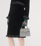 Valentino Garavani mini leather top-handle bag - British product