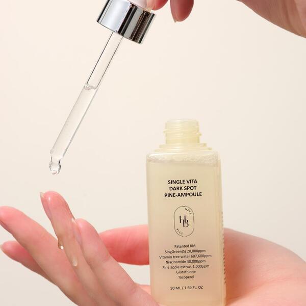 Heveblue dark spot pine ampoule 50ml - British product