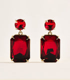 Carolina Herrera Crystal Riviere drop earrings - British product