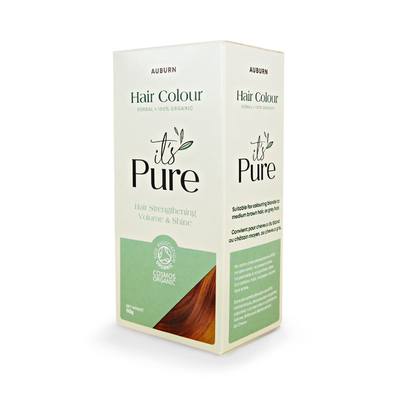 It's Pure auburn herbal hair dye 110g, imported from the UK