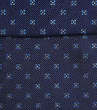 Isaia silk floral tie 6cm, imported from the UK