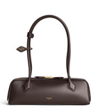 Alaïa Le Teckel shoulder bag in smooth calfskin, imported from the UK