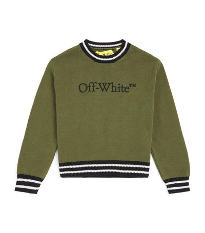 Harrods Off-White Bookish Bomull Genser for barn (4-12+ år) - Kjøp online hos McGrocer