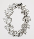 Anita Ko white gold diamond lotus ring, imported from the UK