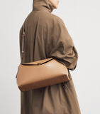 Toteme large leather T-Lock top-handle bag (British brand)