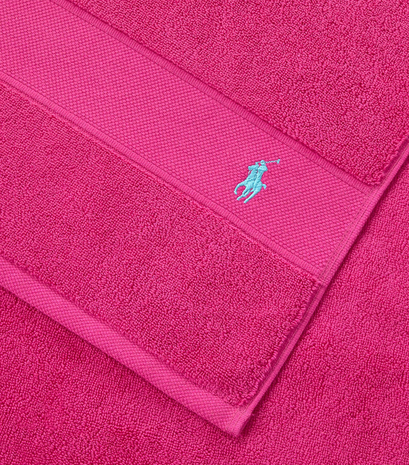 Ralph Lauren Polo Player bath towel 70cm x 140cm, imported from the UK