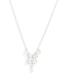 Persée white gold diamond pendant necklace, UK version