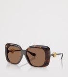 Versace square sunglasses VE4499U dark grey lenses, UK version