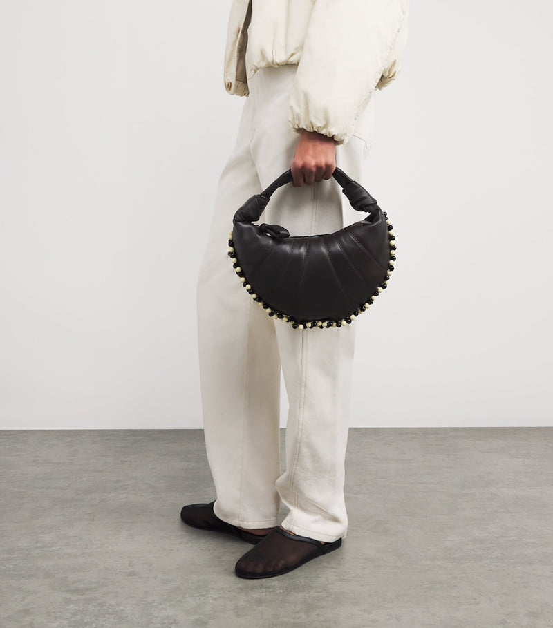 Lemaire mini lambskin fortune croissant shoulder bag (British brand)
