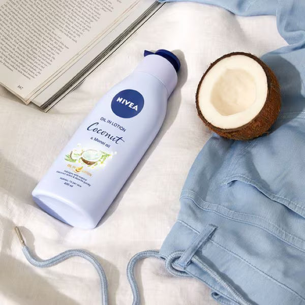 NIVEA Coconut Monoi Lotion 400ml Normal Skin, imported from the UK