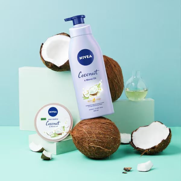 NIVEA Coconut Monoi Lotion 400ml Normal Skin, imported from the UK