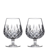 Harrods Waterford Connoisseur Lismore Brandy Balloons Set of 2 Crystal Brandy Glasses 510ml- Buy online at McGrocer