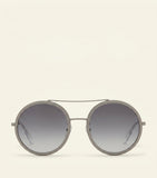 Gucci oval pilot sunglasses with Web stripe tortoiseshell, UK version