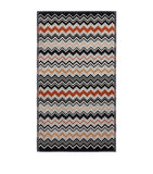 Missoni Home cotton guest towel with zigzag pattern, 40cm x 70cm, imported from the UK