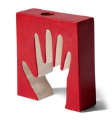 Harrods Cassina Impronta Mano Ceramic Vase 22cm- Buy online at McGrocer