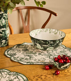 Harrods fine bone china toile bowl 25cm, imported from the UK