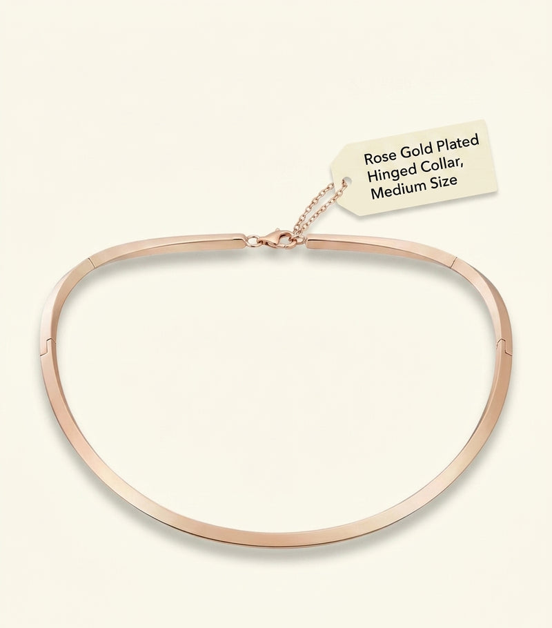 Cartier rose gold LOVE torque necklace 29.5cm, UK version