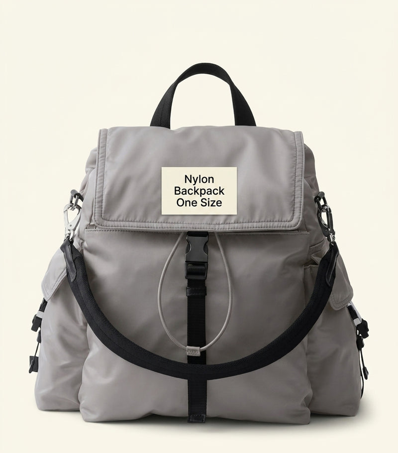 Prada Large Re-Nylon-Leather Explore Backpack - British product