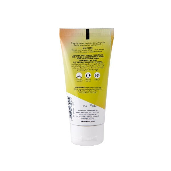 Ann Summers cock rub 50ml (British brand)