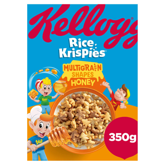Kellogg's Rice Krispies Multigrain Honey Flavour Breakfast Cereal 350g GOODS Sainsburys   