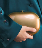 Jeffrey Levinson Oval Elina ceramic clutch bag (British brand)