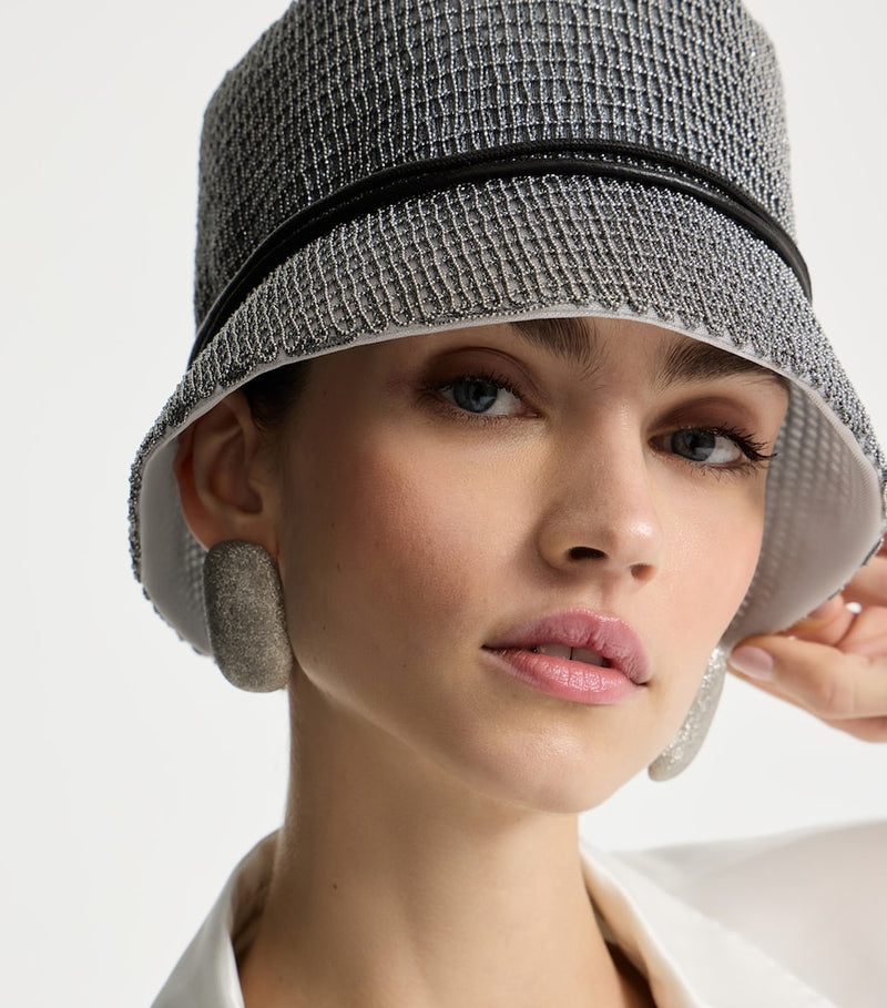 Brunello Cucinelli monili-detail bucket hat (British brand)