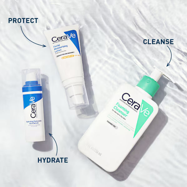 CeraVe Foaming Cleanser with Niacinamide 88ml - British product