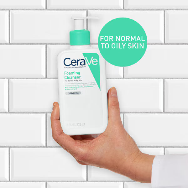 CeraVe Foaming Cleanser with Niacinamide 88ml - British product