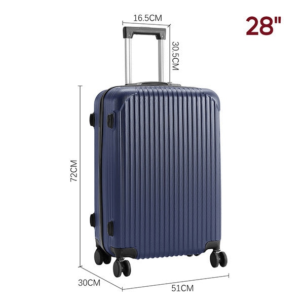 Livingandhome hardshell travel suitcase 28 inch, UK version