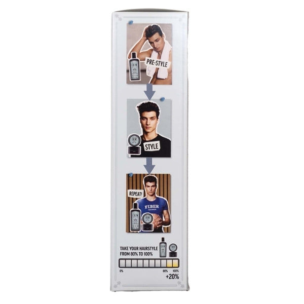 American Crew pre styling cleanser and fiber set 250ml 50g (British brand)