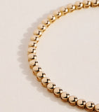 Jennifer Meyer mini yellow gold tennis bracelet (British brand)