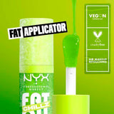 NYX fat oil lip gloss kiwi freezie, imported from the UK