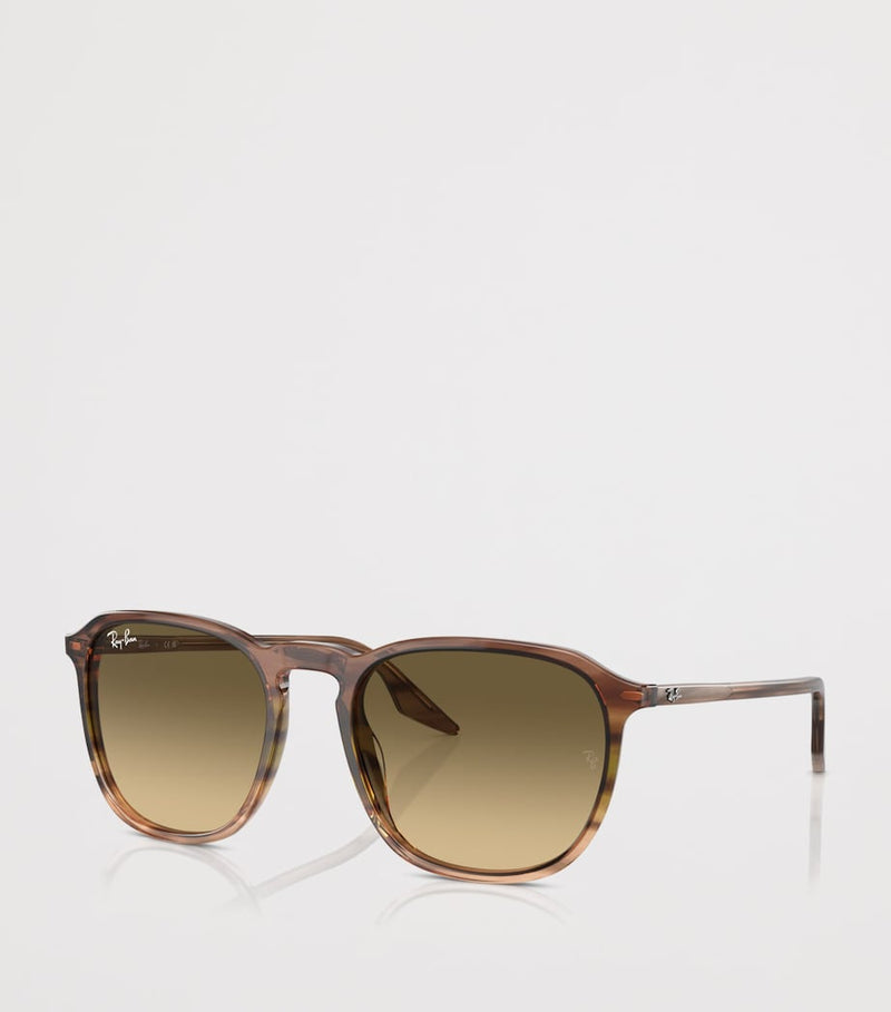 Ray-Ban 0RB2203 square acetate sunglasses - British product