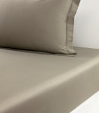 Yves Delorme Triomphe Kaki fitted sheet 90x200, UK version