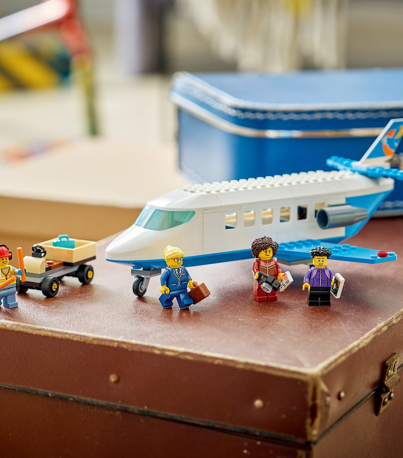 LEGO City Passenger Jet building toy 119 pieces - British product