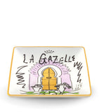 GINORI 1735 La Gazelle D'Or decorative tray 13.5cm, imported from the UK