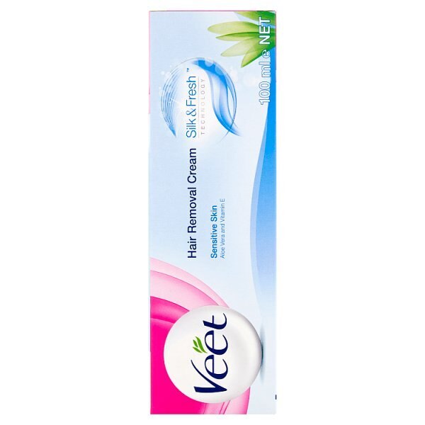 Veet Hair Removal Cream Body & Legs Sensitive 100ml GOODS Superdrug