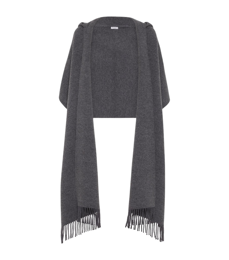 Brunello Cucinelli hooded scarf (British brand)