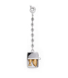 LOEWE Sardine Box Charm brass charm handbag, UK version
