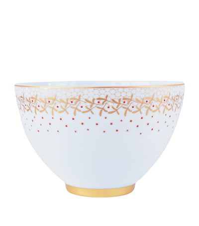 Harrods Bernardaud Noël Deep Porcelain Salad Bowl 27cm- Buy online at McGrocer