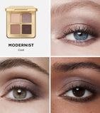 Hourglass eyeshadow palette with matte, satin, shimmer finishes 4 x 1g - British product