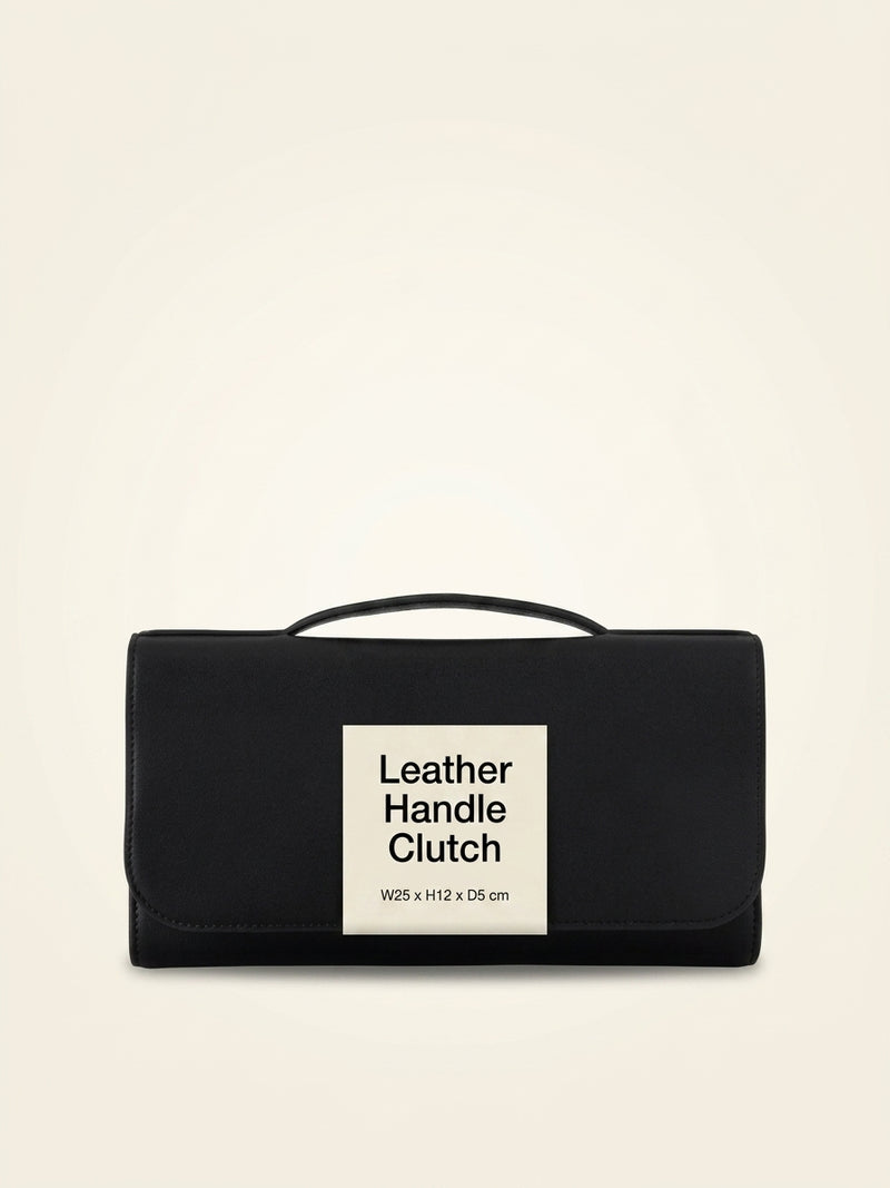 Mulberry Lily clutch bag with nappa leather and postman's lock, UK version