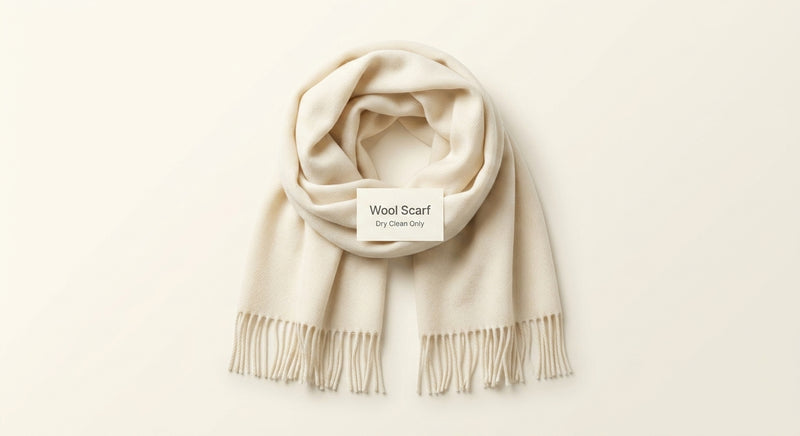Mulberry small merino wool scarf - British product