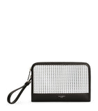 Dolce&Gabbana Atene calfskin leather pouch, imported from the UK