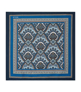 Harrods Eton Silk Paisley Pocket Square- Buy online at McGrocer