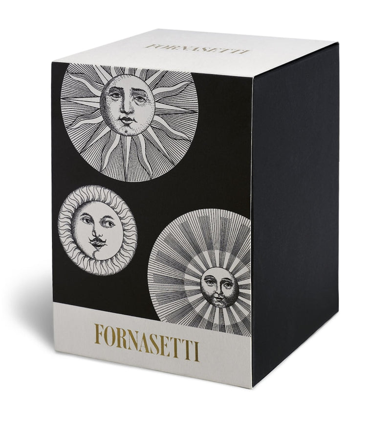 Fornasetti Soli e Lune scented candle with gold detailing, 235g - British product