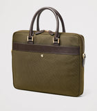 Aspinal of London nylon slim briefcase for laptop, UK version