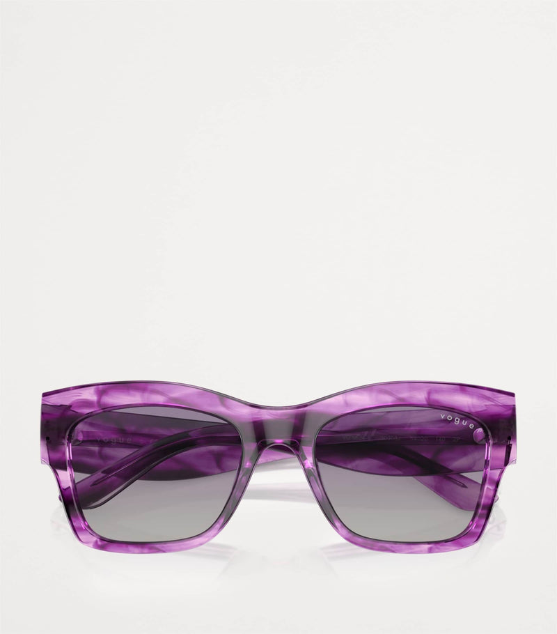 Vogue acetate sunglasses VO5524S with gradient lenses, UK version