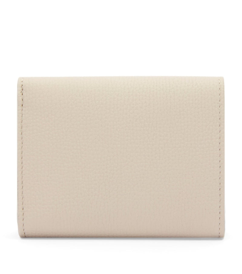 LOEWE trifold leather wallet with Anagram buckle (British brand)