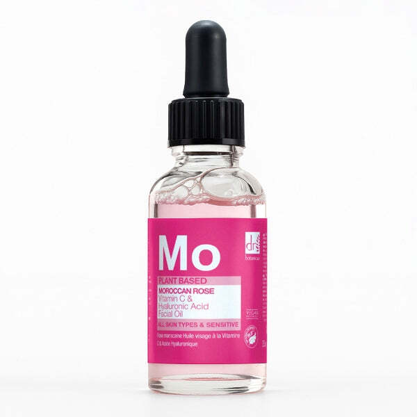 Dr Botanicals Moroccan Rose Facial Oil Vitamin C 30ml - British product